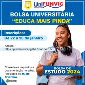 UniFUNVIC Centro Universitário apoia o projeto &quot;Educa Mais Pinda&quot;