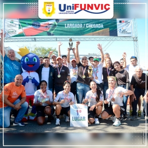 A Equipe de Ciclismo do UniFUNVIC é campeâ nos 65º Jogos Regionais do Interior