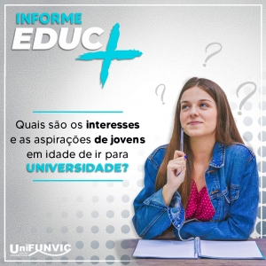 Quais são os interesses e as aspirações de jovens em idade de ir para universidade?