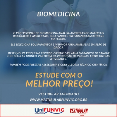 Biomedicina é pra você?