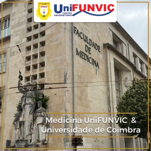 Medicina UniFUNVIC fortalece relações internacionais em visita técnica à Universidade de Coimbra