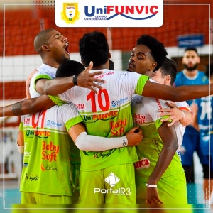 Equipe UniFUNVIC/Semelp - Instituto Transforma sai na frente na final do Paulista Sub 21 Masculino