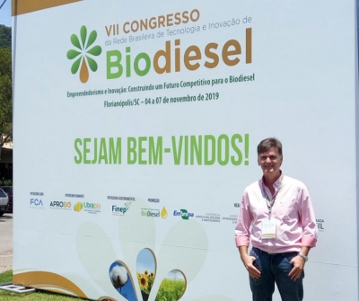 Professores do UniFUNVIC participam de congresso de biodiesel em Florianópolis