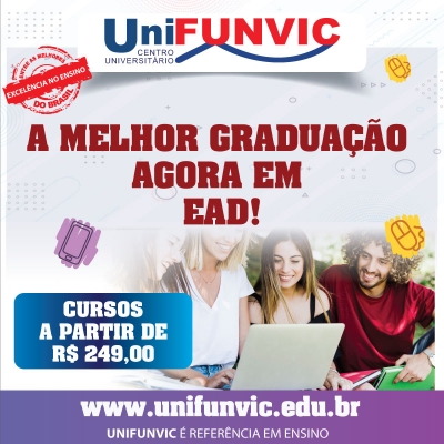 UniFUNVIC agora com modalidade EAD!