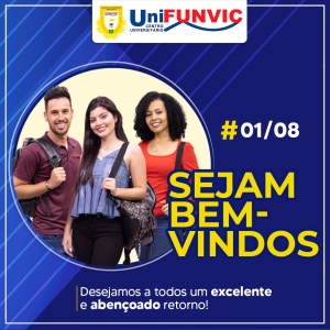 VOLTA ÀS AULAS UniFUNVIC 2º SEMESTRE 2022