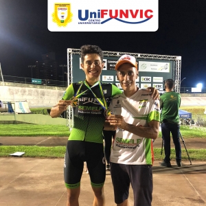 VITOR MANZO CONQUISTA OURO NA PROVA DE VELOCIDADE POR EQUIPES NO CAMPEONATO BRASILEIRO DE CICLISMO