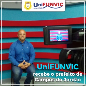 UniFUNVIC recebe o prefeito de Campos do Jordão, Carlos Eduardo Pereira da Silva (Caê), para alinhar novas parcerias