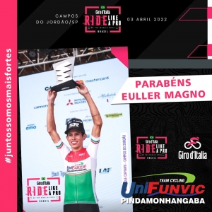 EULLER MAGNO VENCE O GIRO D&#039;ITÁLIA LIKE A PRO BRASIL EM CAMPOS DO JORDÃO