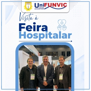Reitoria do UniFunvic marca presença na Hospitalar 2026 em busca de inovação para a área da saúde