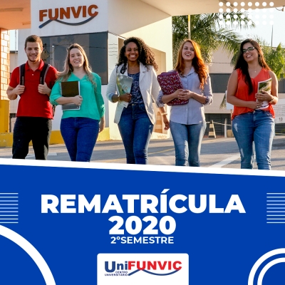 Rematícula 2020 2º Semestre