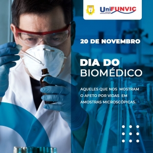 20 DE NOVEMBRO - DIA DO BIOMÉDICO