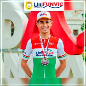 Ciclista da equipe do UniFUNVIC lidera o ranking brasileiro Júnior de Estrada